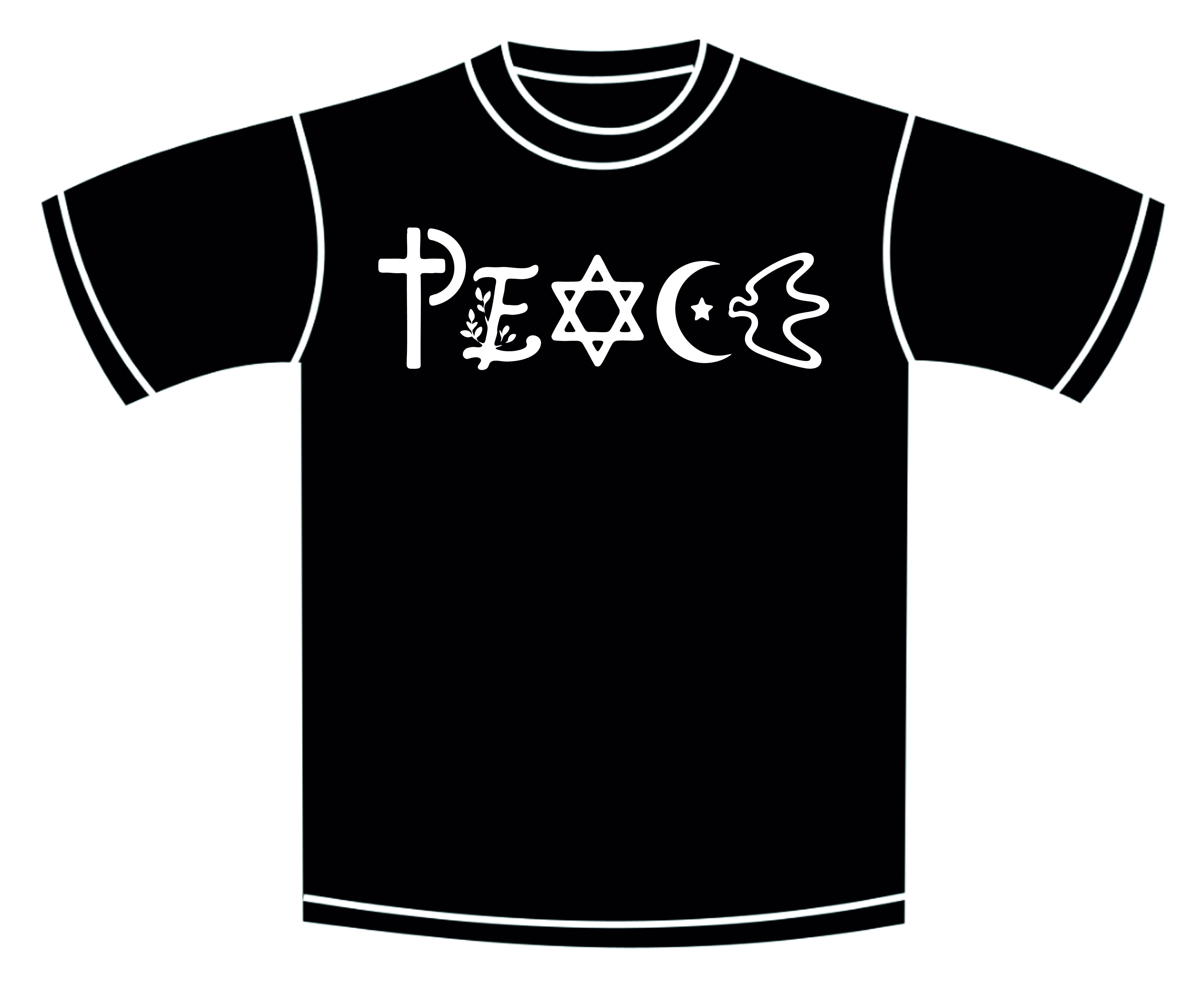 PEACE T-Shirt – Black