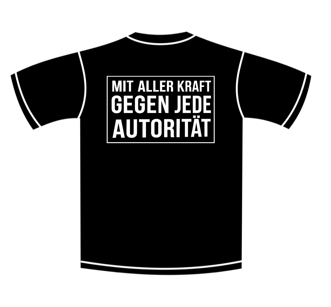 NIEMANDEM T-Shirt – Front and back